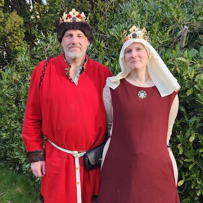 Crown Prince Padraig Gliadrach O'Ceallaigh and Crown Princess Elsa Snakenborg