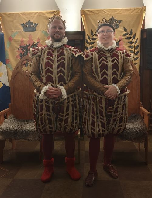King Tuomas Tharo and King Gilbert Blakthorn